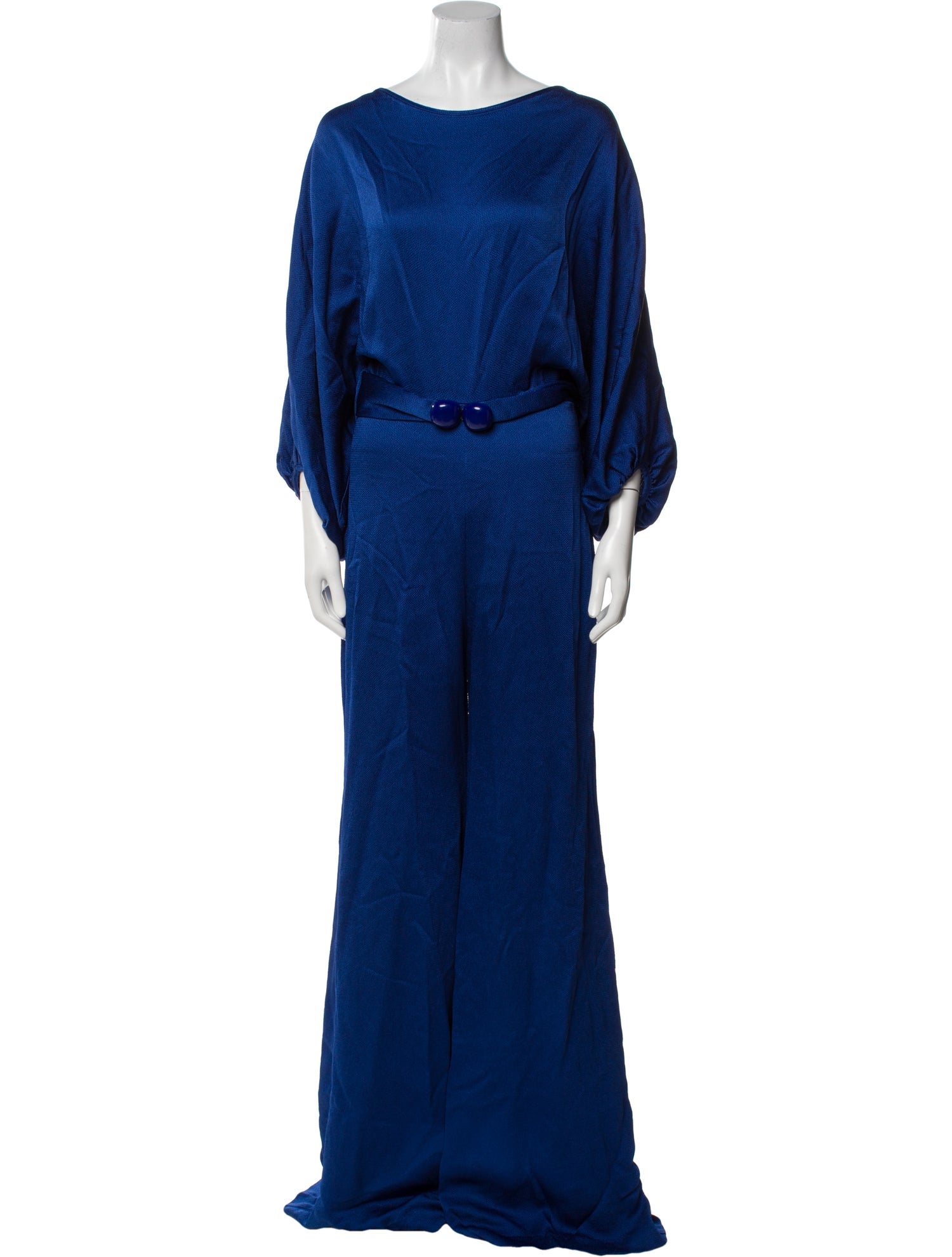 Silvia Tcherassi Bateau Neckline Jumpsuit