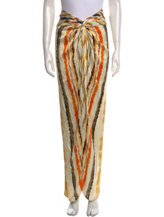 Silvia Tcherassi Silk Long Skirt