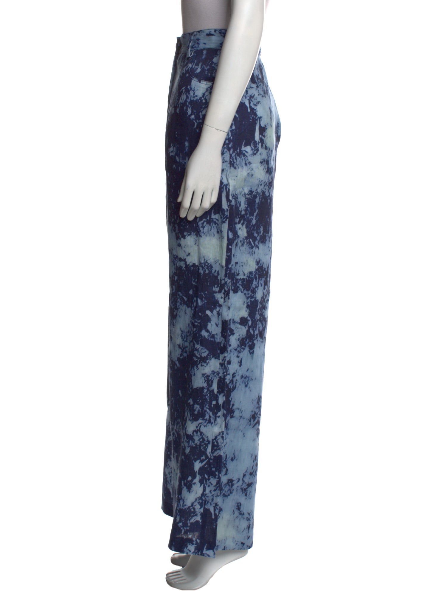 Silvia Tcherassi Linen Wide Leg Pants