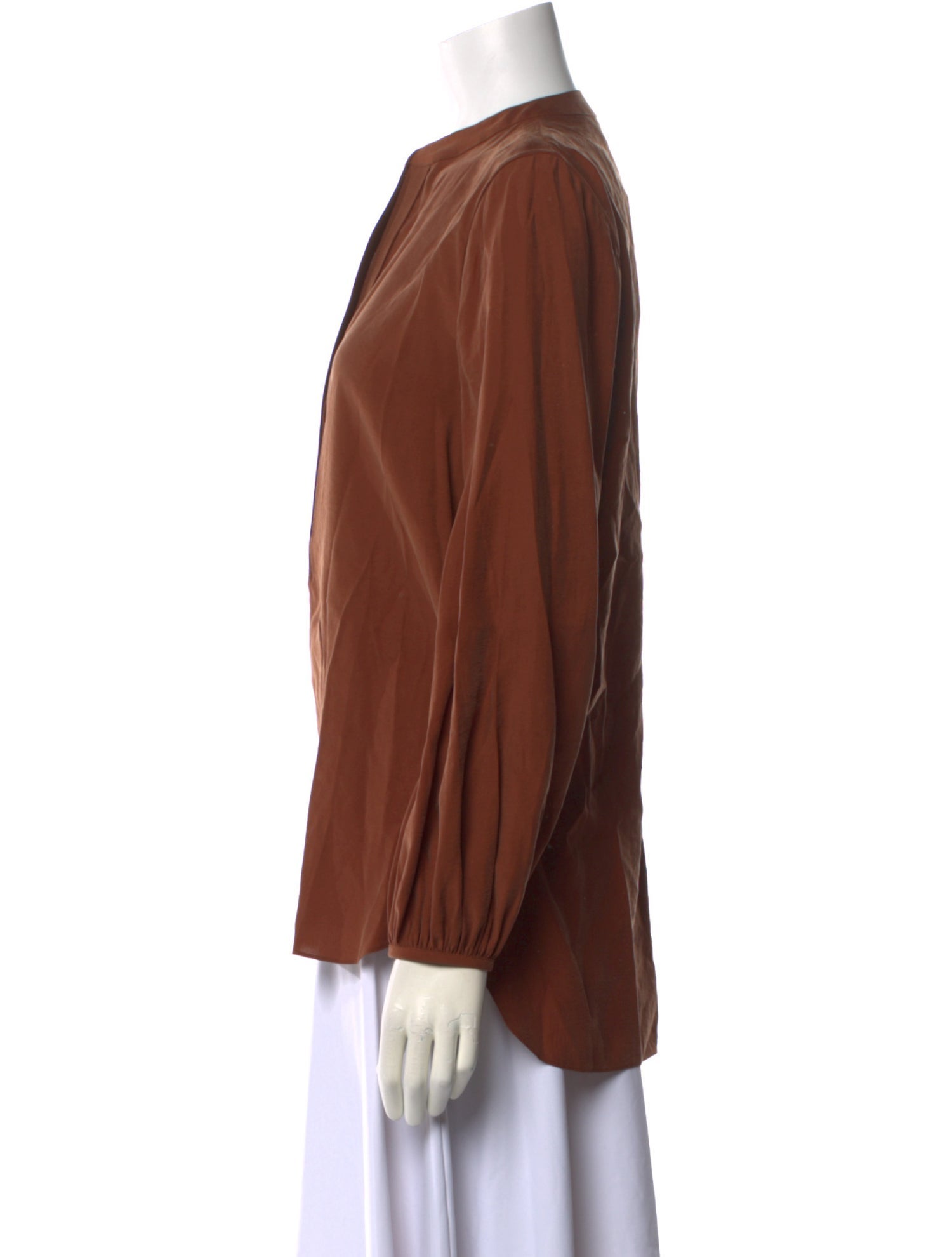 Silvia Tcherassi Mock Neck Long Sleeve Blouse w/ Tags