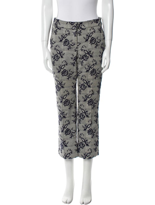 Silvia Tcherassi Floral Print Wide Leg Pants