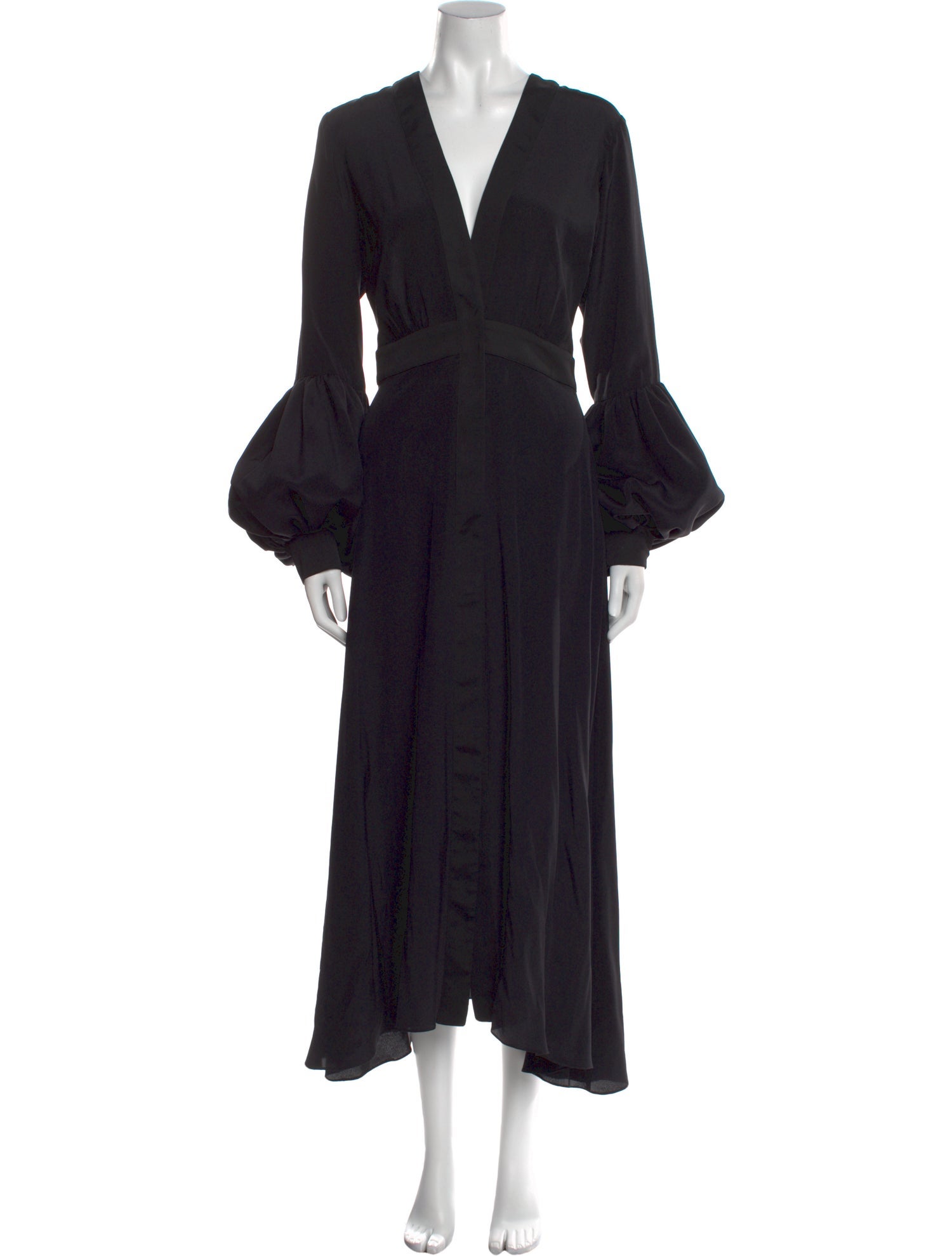 Silvia Tcherassi V-Neck Long Dress