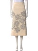 Silvia Tcherassi Floral Print Midi Length Skirt