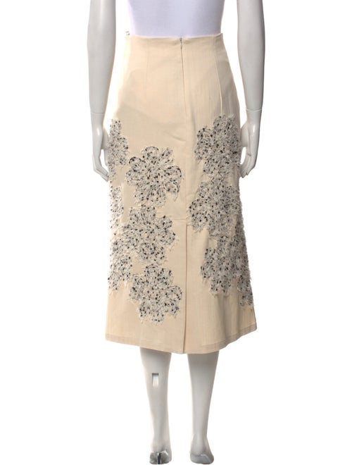 Silvia Tcherassi Floral Print Midi Length Skirt