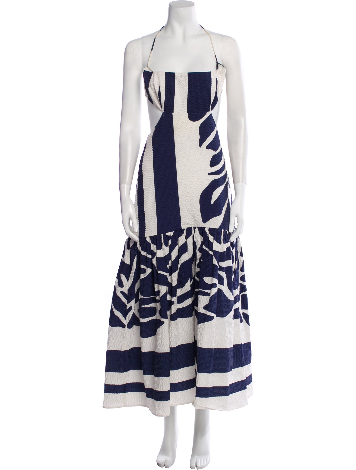 Silvia Tcherassi Printed Long Dress