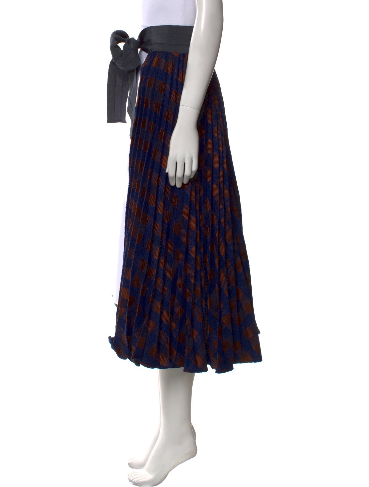 Silvia Tcherassi Printed Midi Length Skirt w/ Tags
