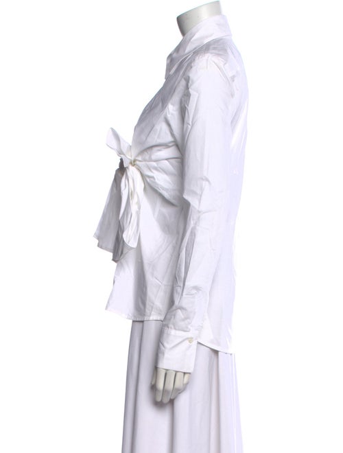 Silvia Tcherassi Long Sleeve Button-Up Top