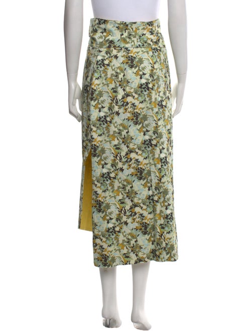 Silvia Tcherassi Floral Print Midi Length Skirt