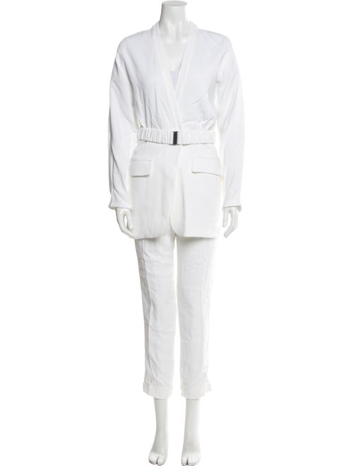 Silvia Tcherassi Grosgrain Trim Pant Set