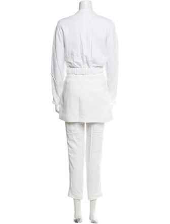 Silvia Tcherassi Grosgrain Trim Pant Set