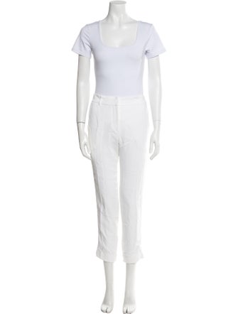 Silvia Tcherassi Grosgrain Trim Pant Set