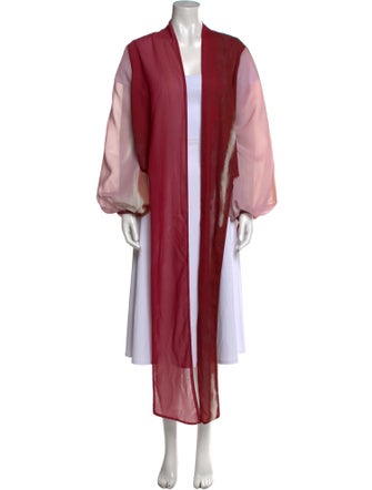 Silvia Tcherassi Open Front Long Sleeve Tunic