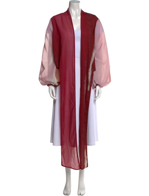 Silvia Tcherassi Open Front Long Sleeve Tunic