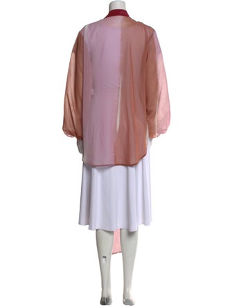 Silvia Tcherassi Open Front Long Sleeve Tunic