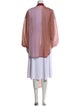 Silvia Tcherassi Open Front Long Sleeve Tunic