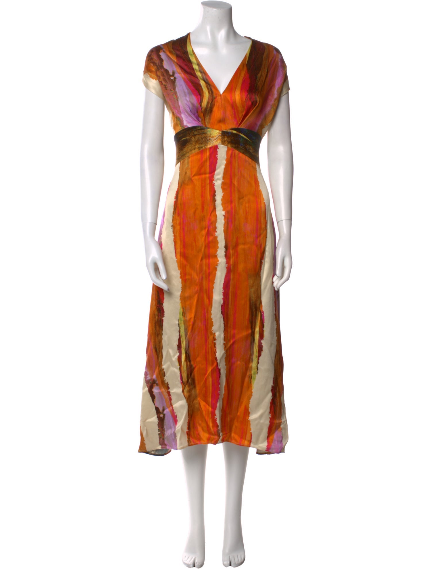 Silvia Tcherassi Printed Long Dress