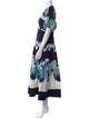 Silvia Tcherassi Floral Print Midi Length Dress