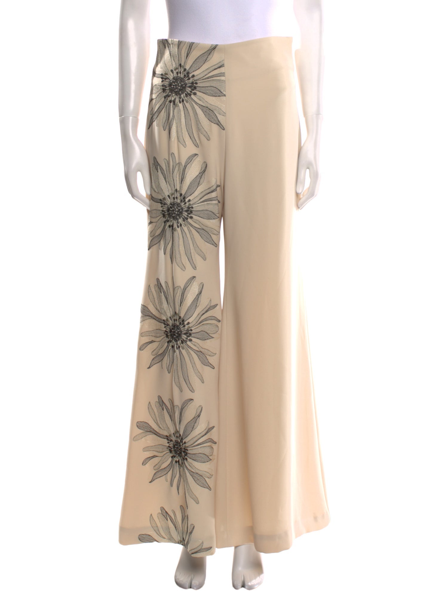 Silvia Tcherassi Floral Print Wide Leg Pants