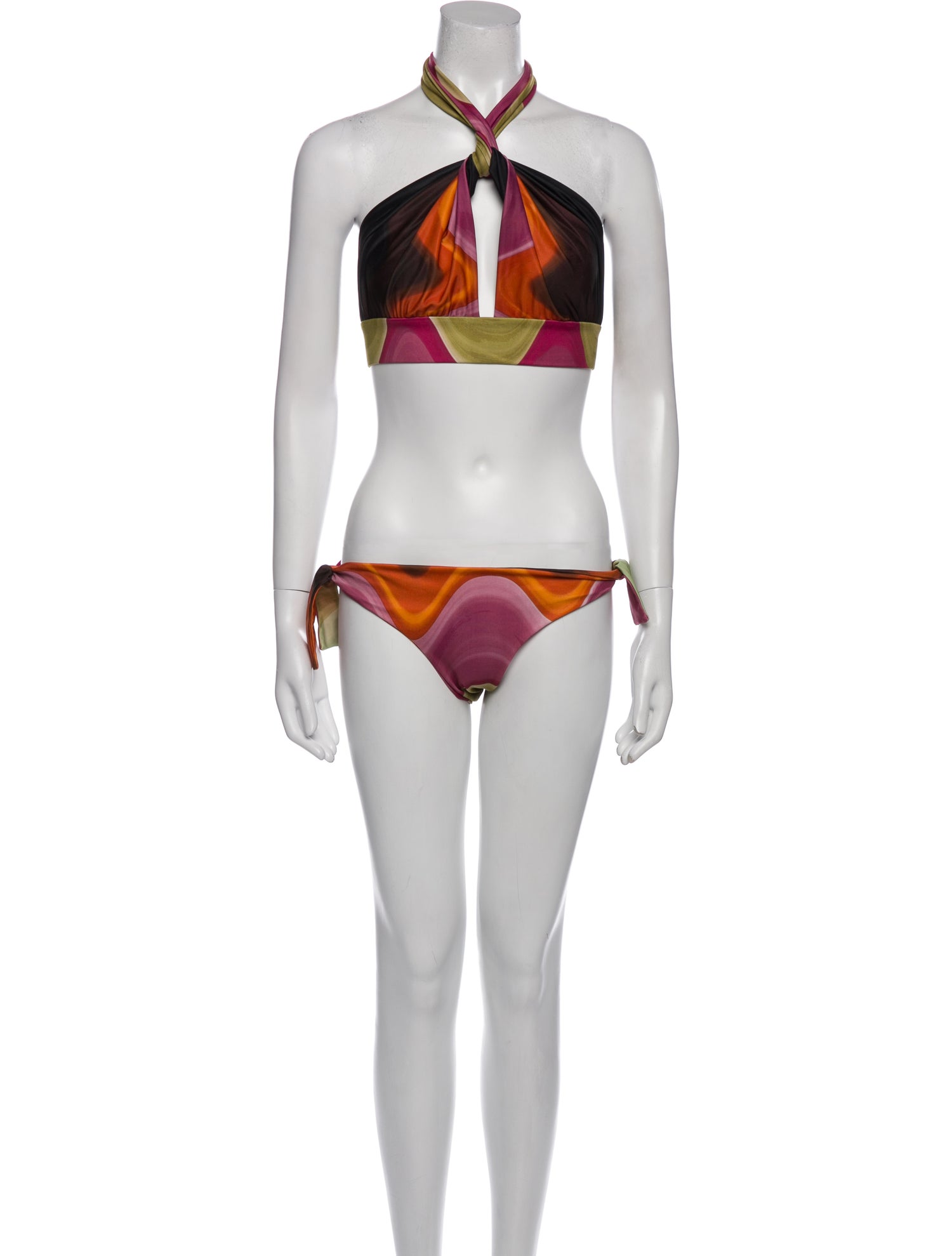 Silvia Tcherassi Printed Bikini w/ Tags