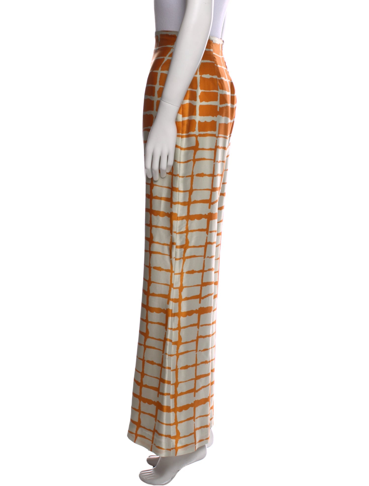 Silvia Tcherassi Silk Wide Leg Pants