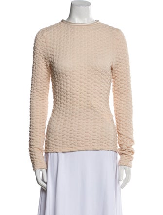 Silvia Tcherassi Mock Neck Long Sleeve Sweatshirt