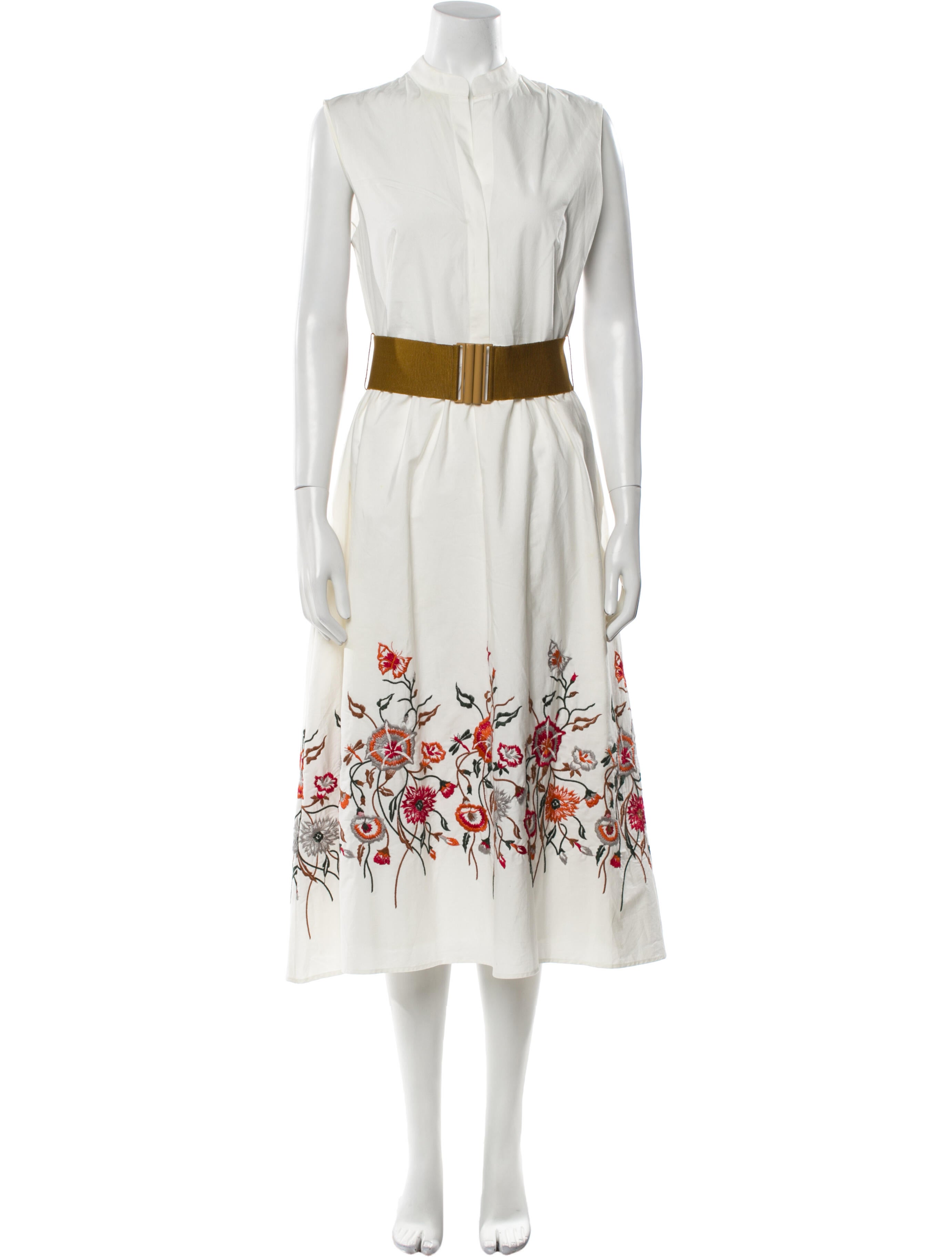 Silvia Tcherassi Floral Print Long Dress