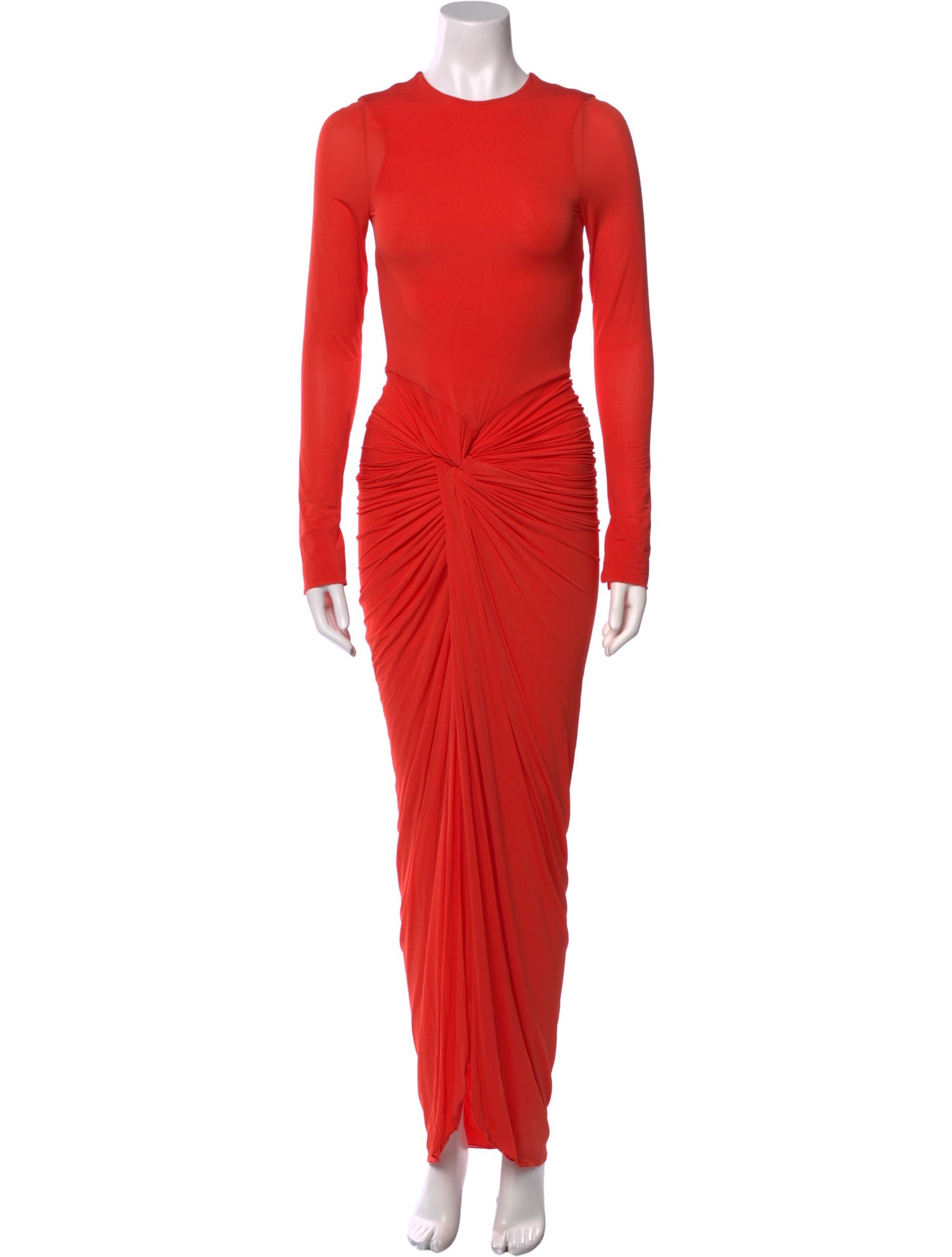 Silvia Tcherassi Crew Neck Long Dress