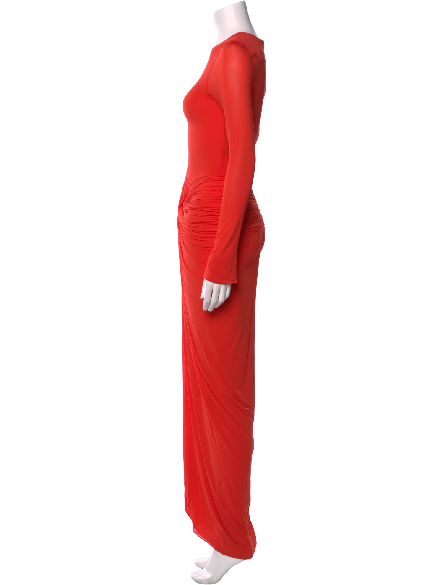 Silvia Tcherassi Crew Neck Long Dress