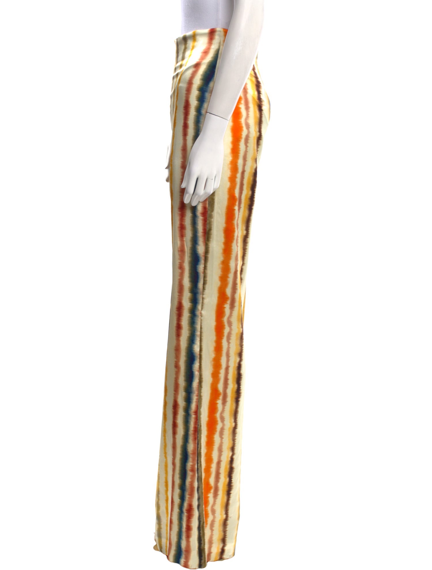 Silvia Tcherassi Silk Wide Leg Pants