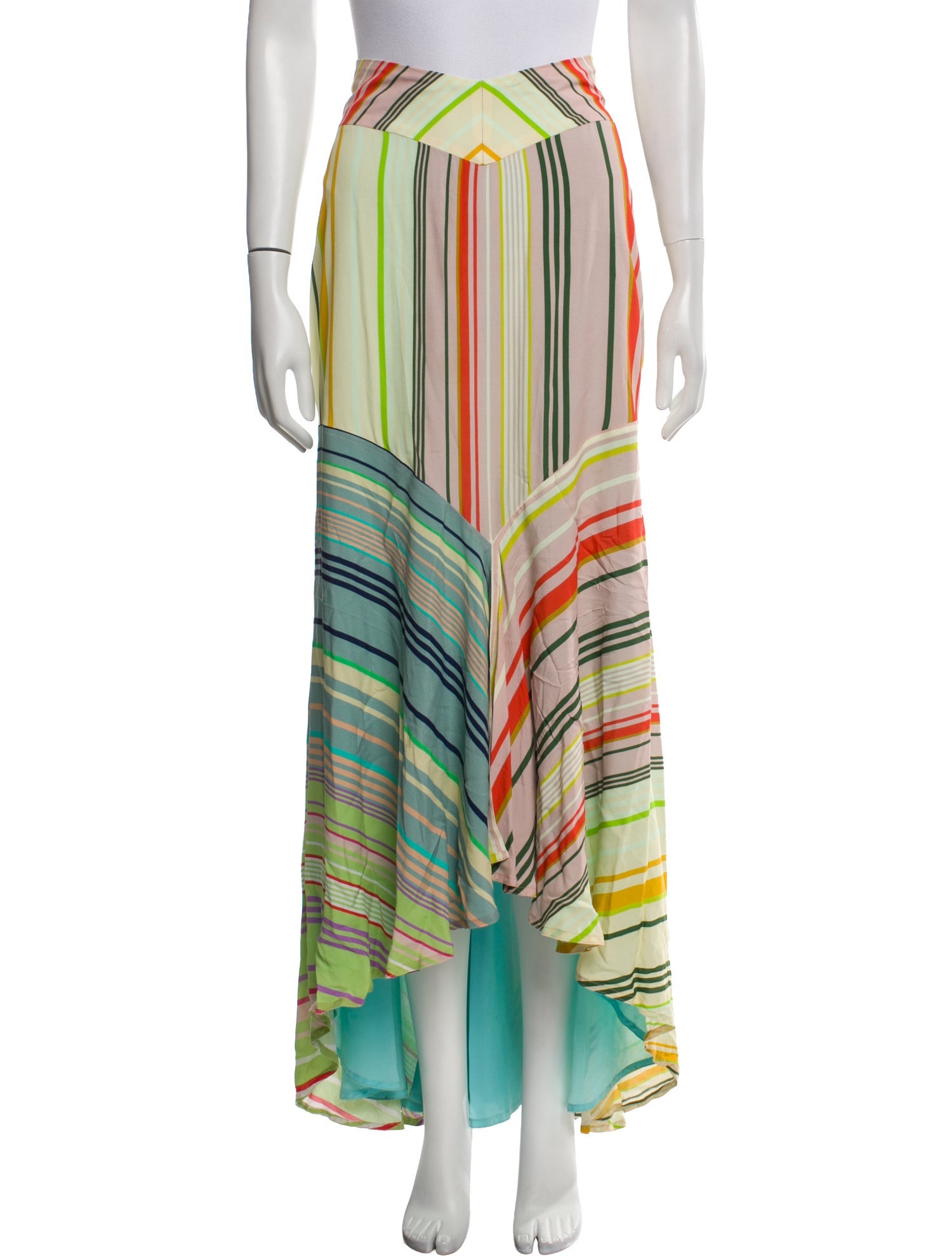 Silvia Tcherassi Striped Long Skirt