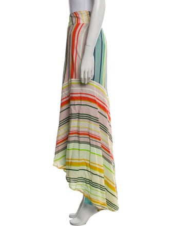 Silvia Tcherassi Striped Long Skirt