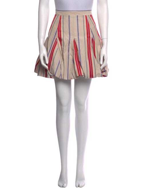 Silvia Tcherassi Striped Mini Skirt