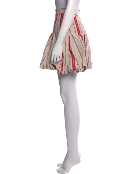 Silvia Tcherassi Striped Mini Skirt