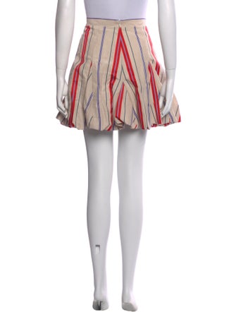 Silvia Tcherassi Striped Mini Skirt