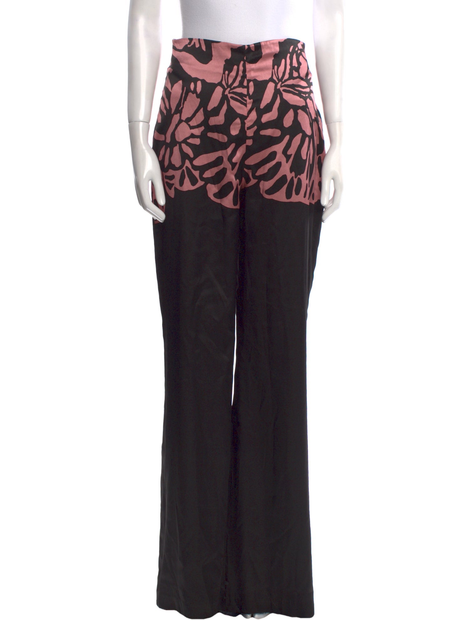 Silvia Tcherassi Silk Wide Leg Pants w/ Tags