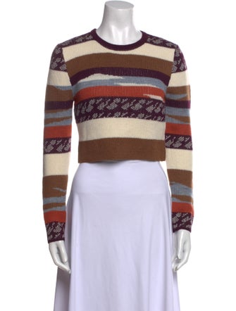 Silvia Tcherassi Alpaca Striped Sweater