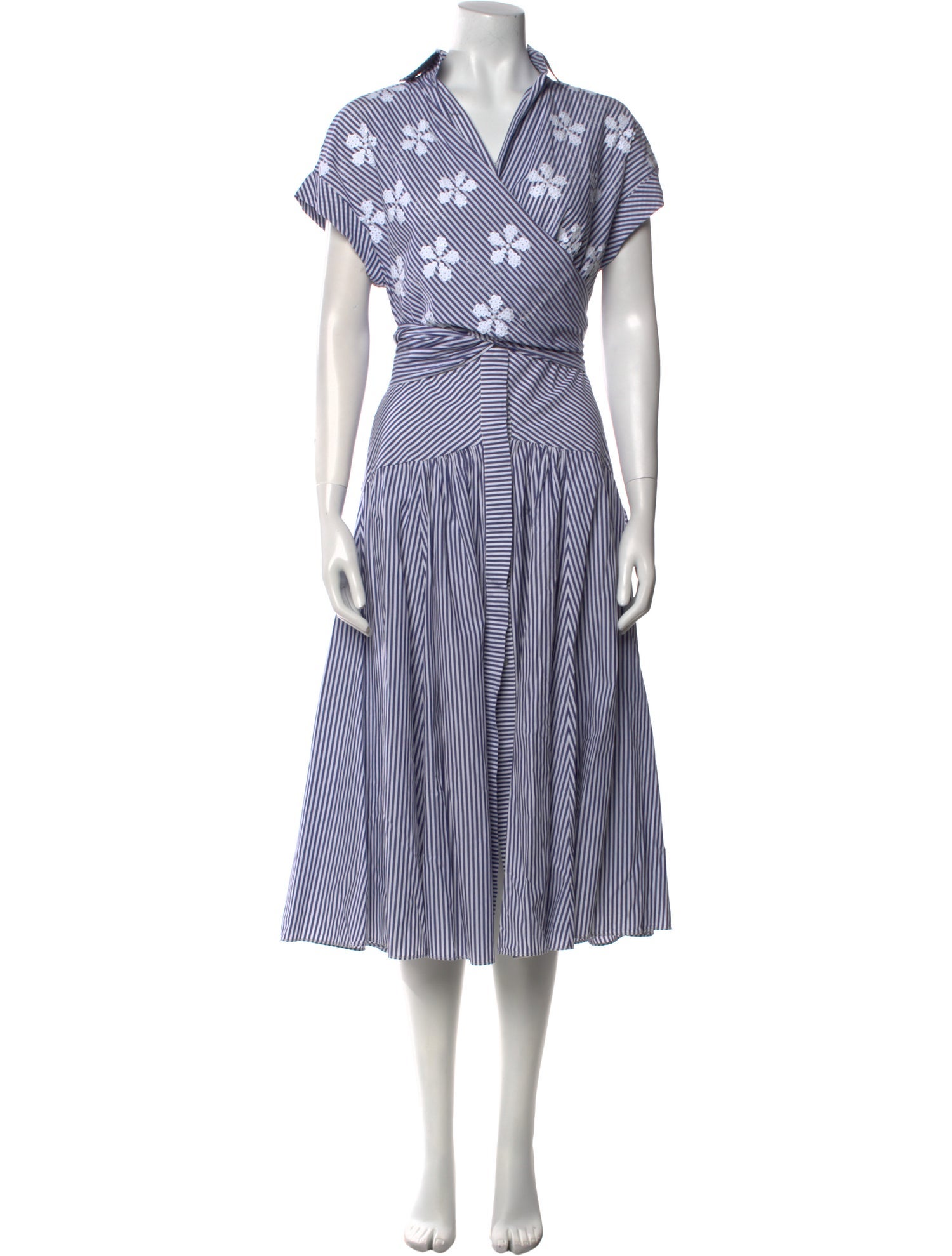 Silvia Tcherassi Striped Long Dress