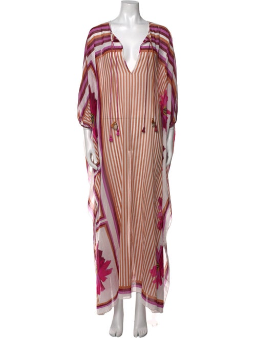 Silvia Tcherassi Striped Long Dress