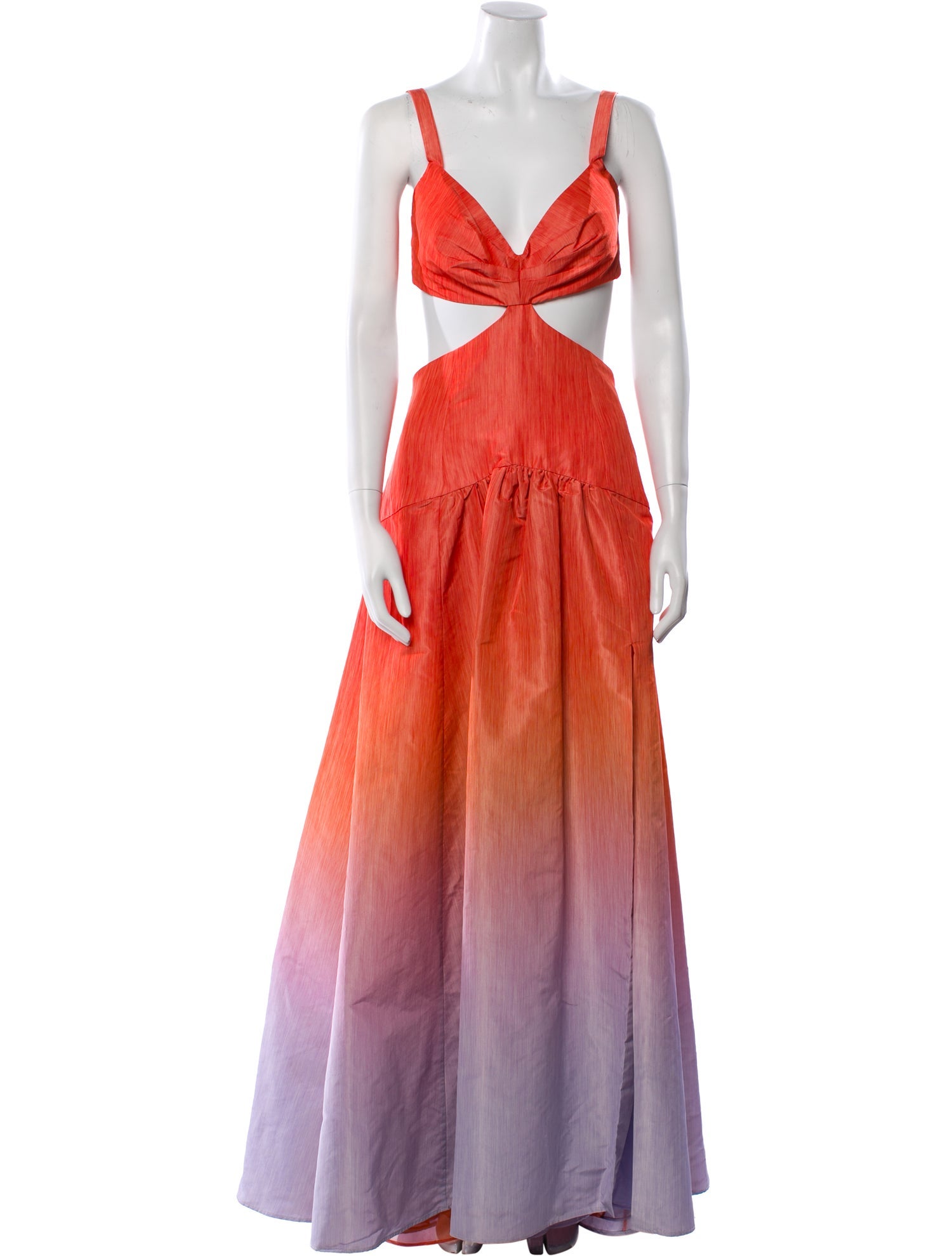 Silvia Tcherassi Tie-Dye Print Long Dress