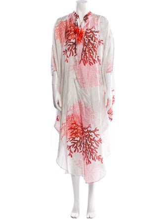 Silvia Tcherassi Silk Long Dress