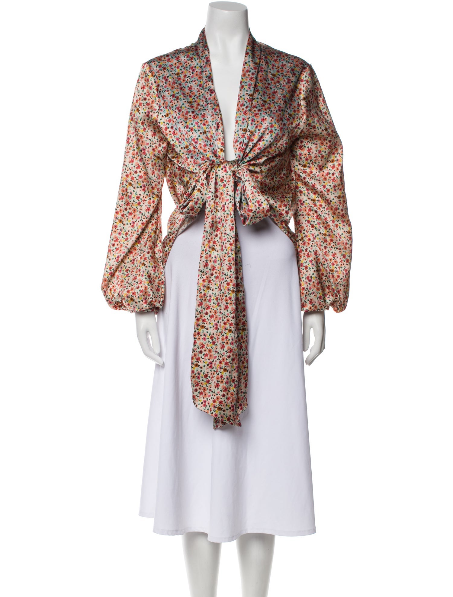 Silvia Tcherassi Silk Printed Tunic