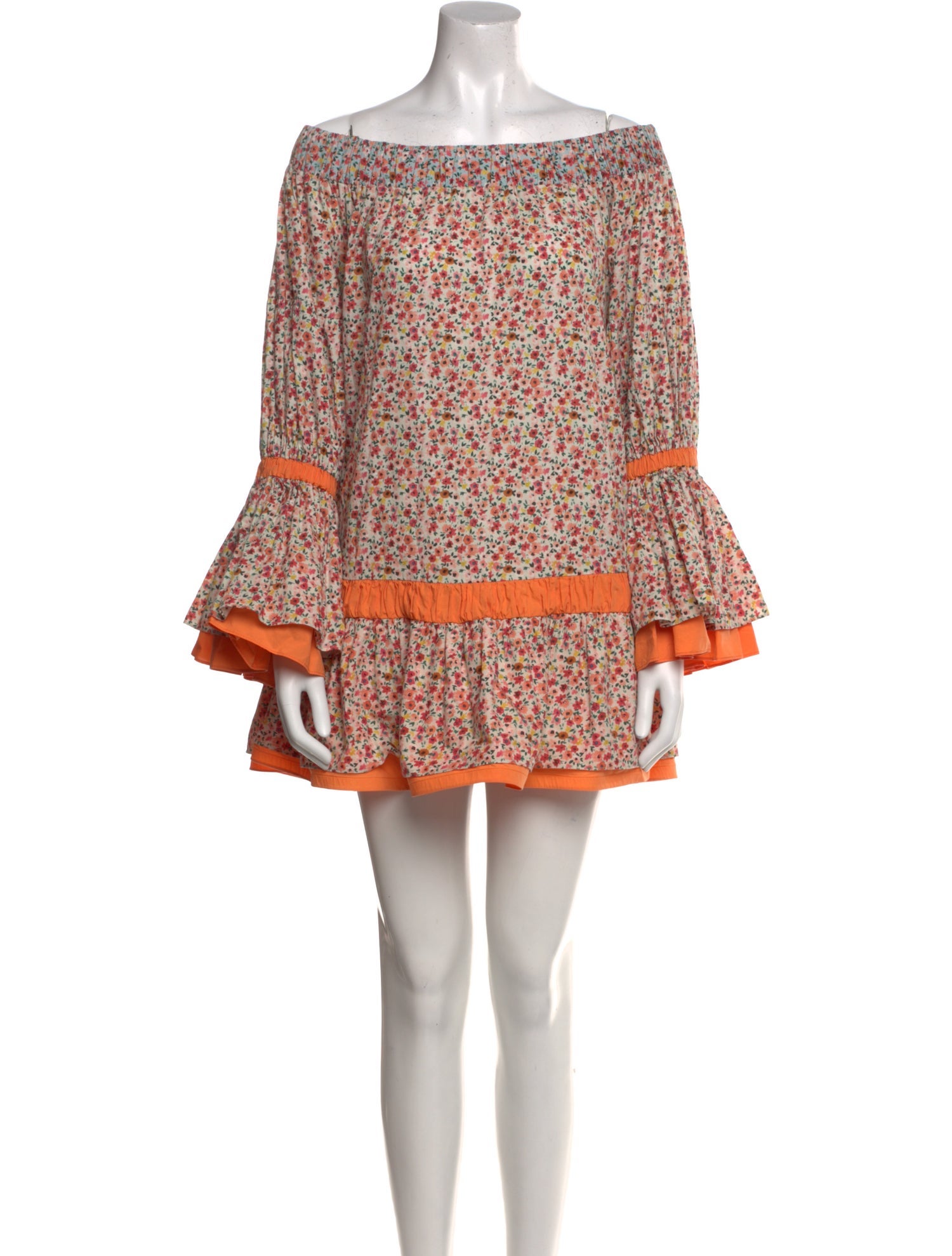 Silvia Tcherassi Floral Print Mini Dress