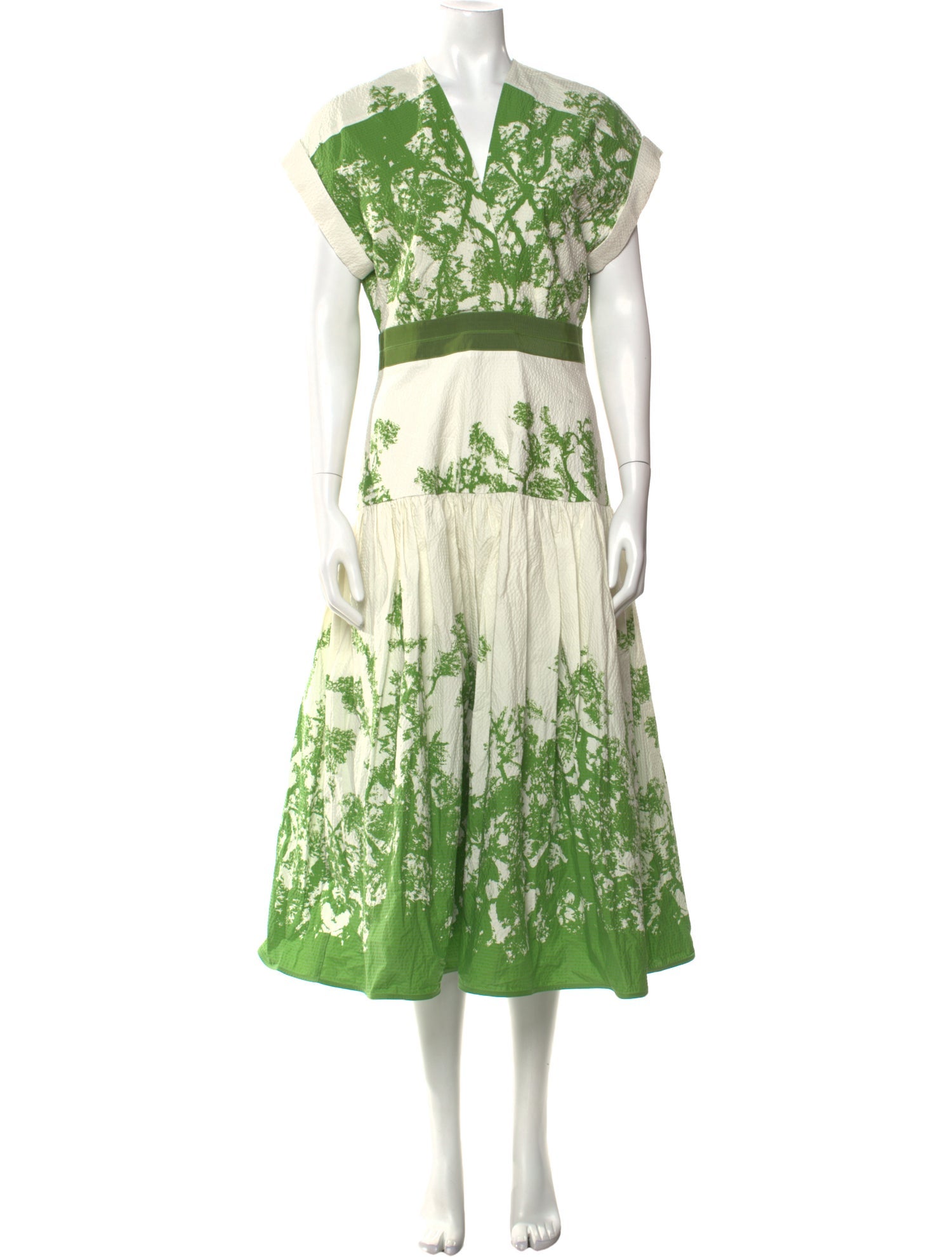 Silvia Tcherassi Floral Print Long Dress w/ Tags