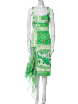 Silvia Tcherassi Silk Midi Length Dress