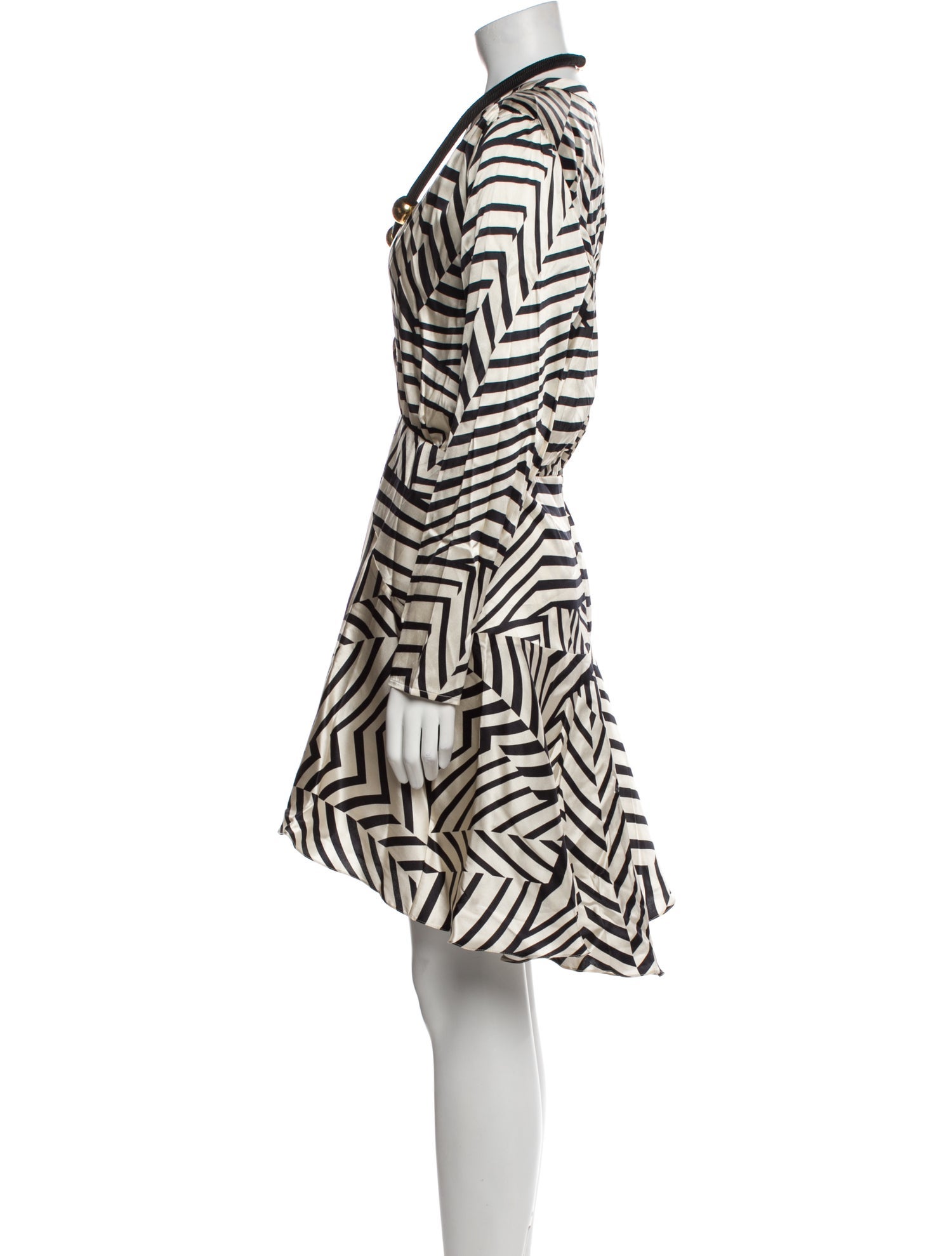 Silvia Tcherassi Silk Knee-Length Dress w/ Tags
