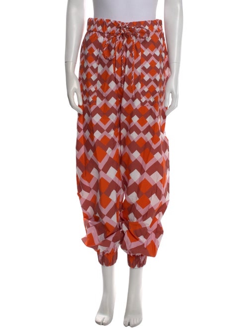 Silvia Tcherassi Printed Skinny Leg Pants