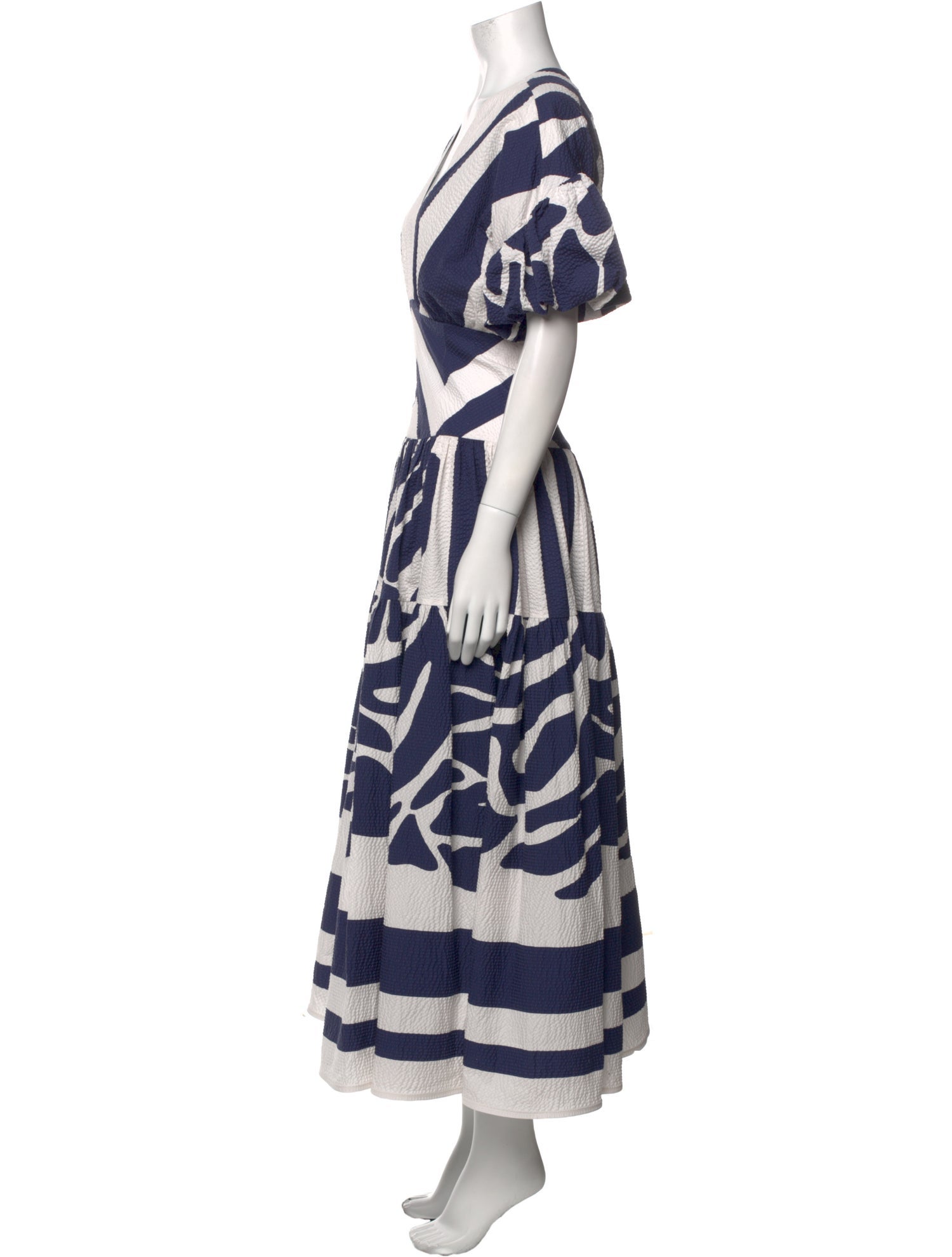 Silvia Tcherassi Printed Long Dress w/ Tags