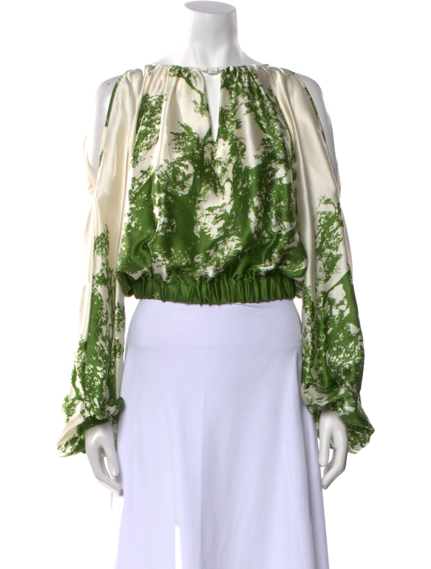 Silvia Tcherassi Silk Printed Blouse