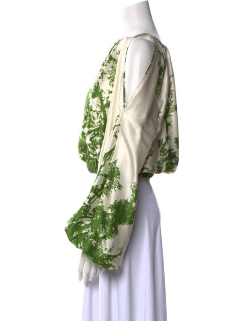 Silvia Tcherassi Silk Printed Blouse