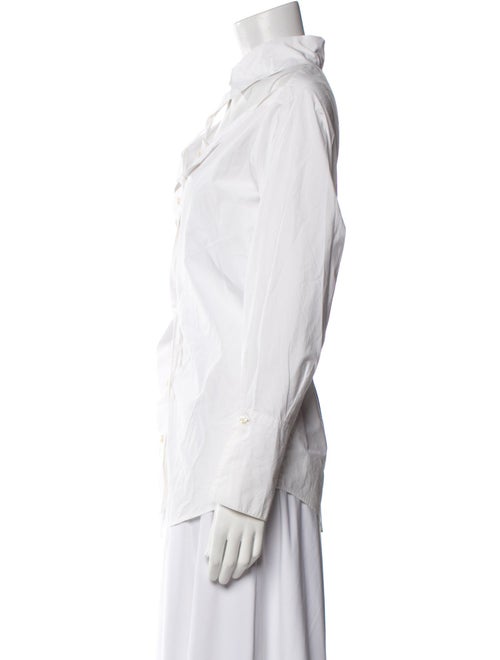 Silvia Tcherassi Long Sleeve Button-Up Top